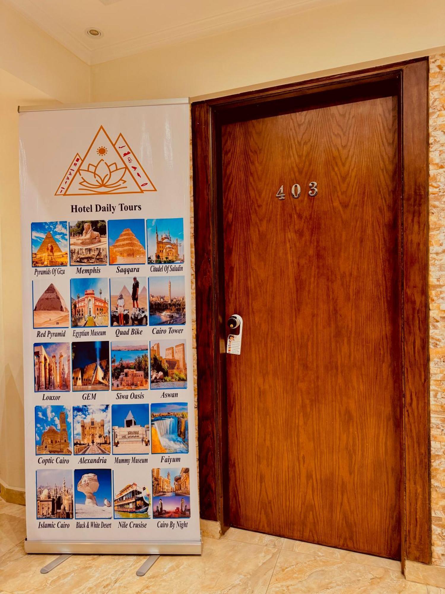 Flower Pyramids Inn Kafret el-Gabal Exteriér fotografie